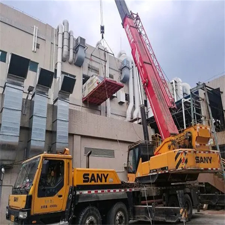 威远租赁大型汽车吊，助力工程项目高效进行